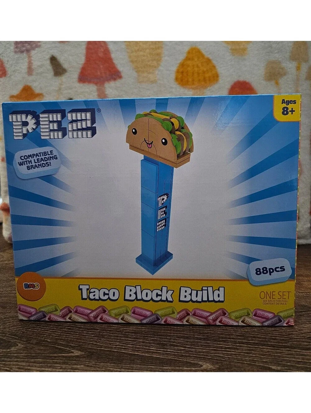 Pez building blocks: Taco